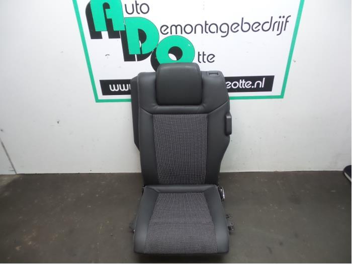 Stoel achter van een Opel Zafira B (Zafira B 05-), Auto-onderdelen, Interieur en Bekleding, Opel, Gebruikt, 3 maanden garantie