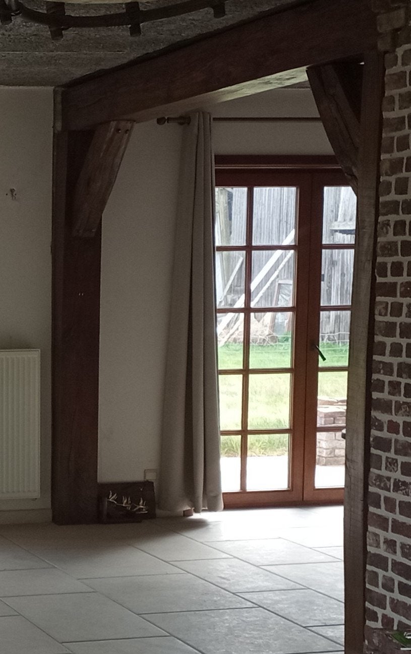 Massief eiken balken, Doe-het-zelf en Bouw, Ophalen, Eiken