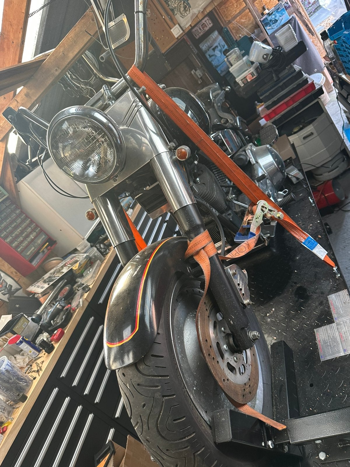 HD Softail 1340, Ophalen, Gebruikt