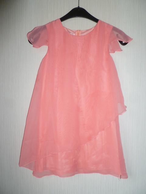 leuke zomer jurk meisje, blue bay, met sjaal, maat 134, Ophalen of Verzenden, Blue Bay, Meisje