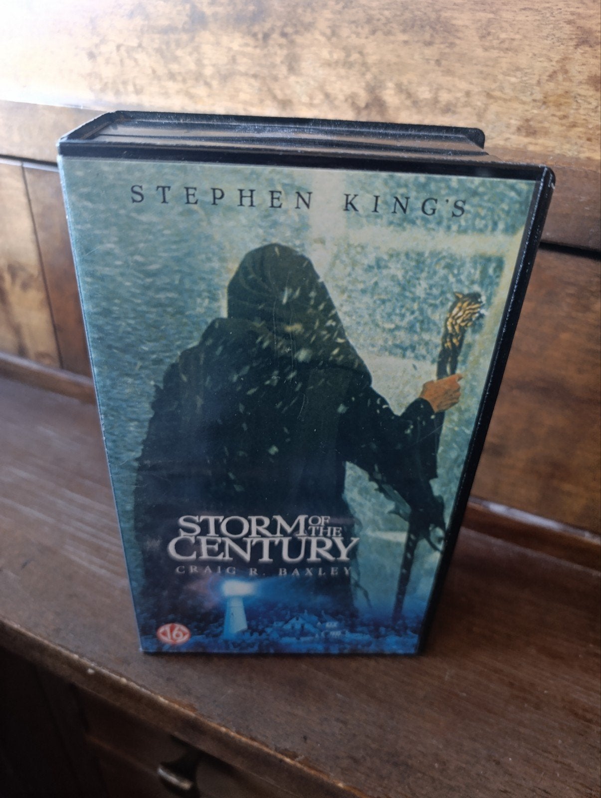 Dubbel VHS Storm of the century serie Stephen King, Ophalen of Verzenden, VHS