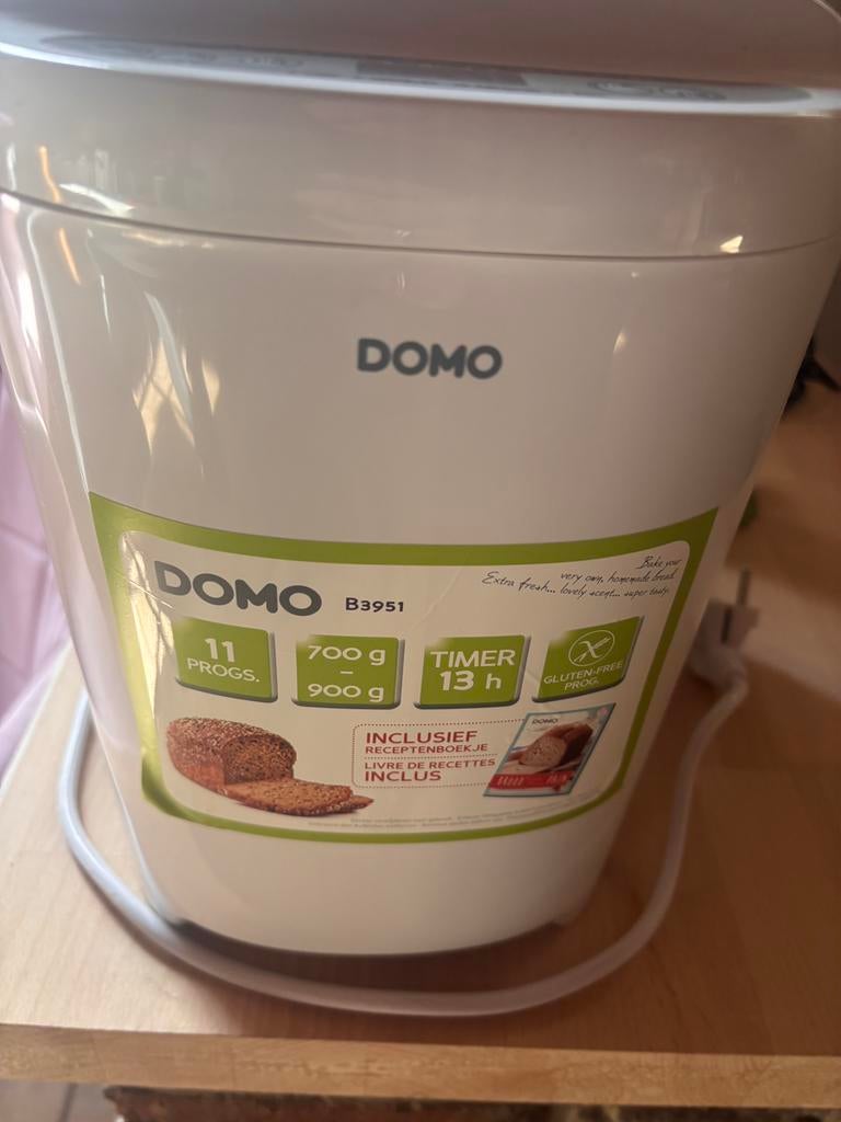 Domo broodbakmachine, Ophalen of Verzenden, Zo goed als nieuw