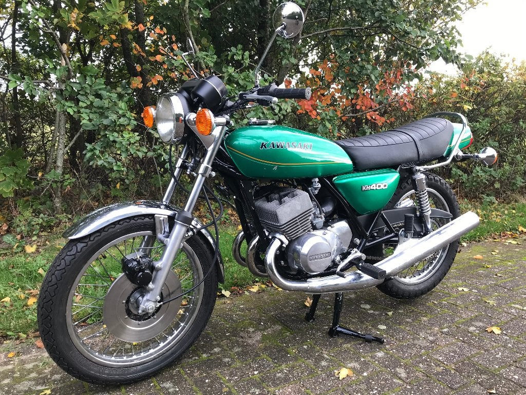 Kawasaki   KH400, Motoren, Motoren | Kawasaki, Bedrijf, Overig, 3 cilinders, Handgeschakeld, Gebruikt, Ophalen