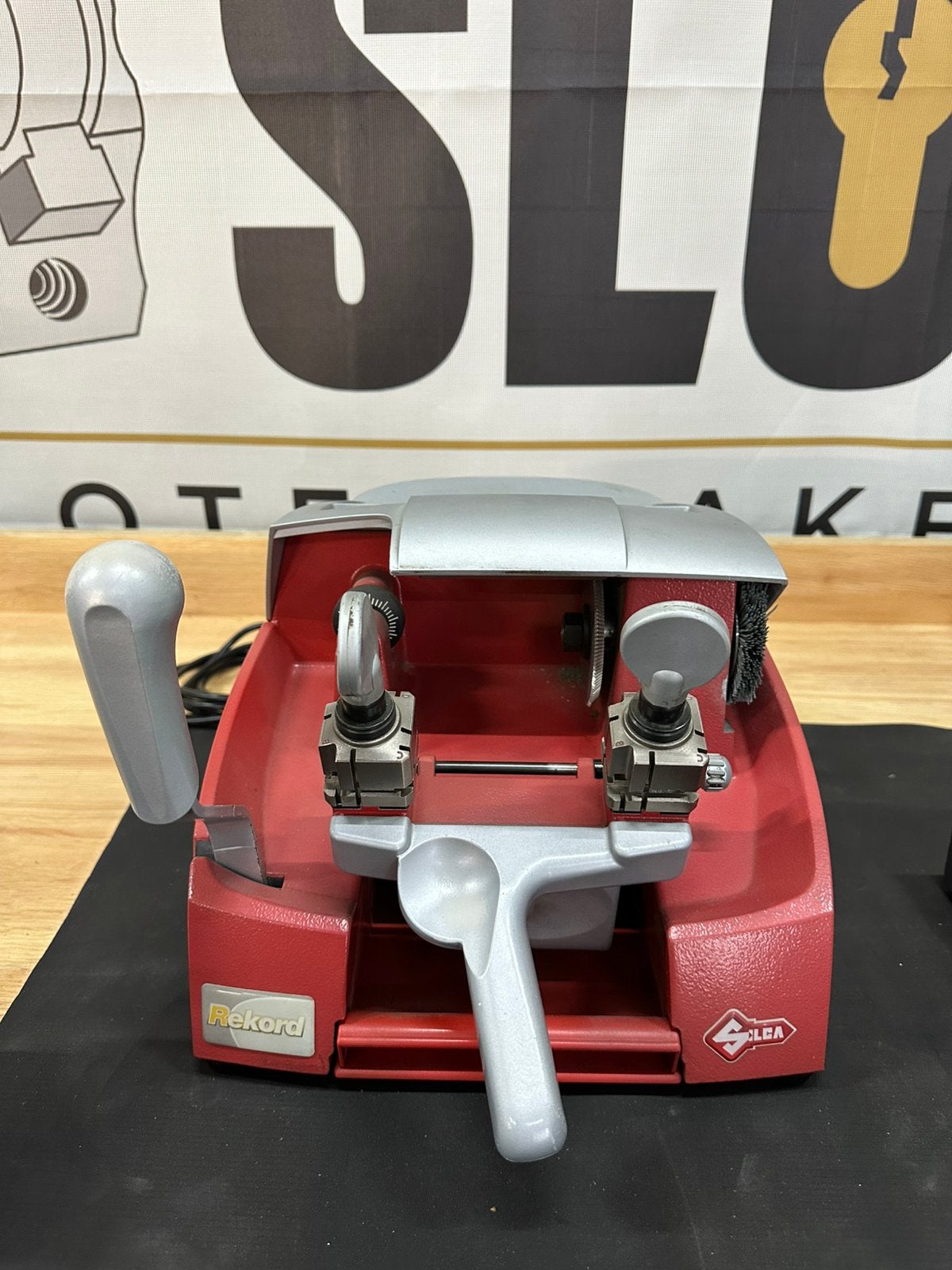 Silca rekord sleutelmachine, Enlèvement, Utilisé