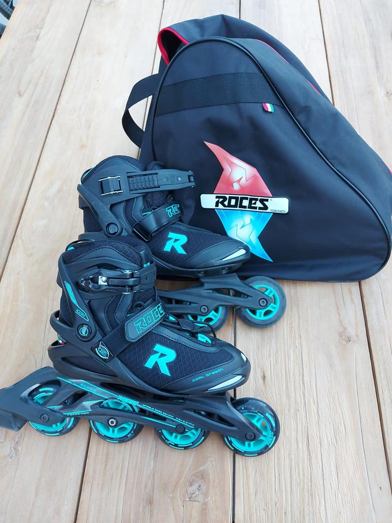 Skeelers Roces maat 37 met zak, Enlèvement, Comme neuf, Roces