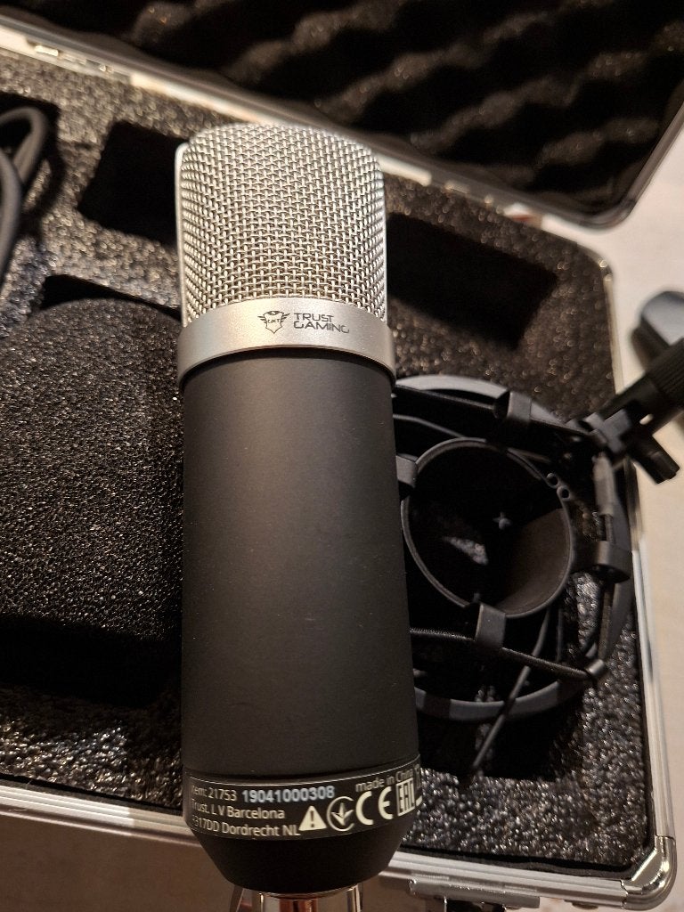Studiomicrofoon Trust Emita GXT 252, Muziek en Instrumenten, Ophalen of Verzenden, Nieuw, Studiomicrofoon
