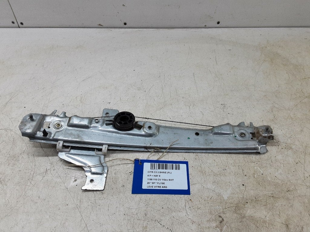 MECANISME VITRE ARRIÈRE GAUCHE Citroën C3 (SX / SW), Utilisé, Citroën