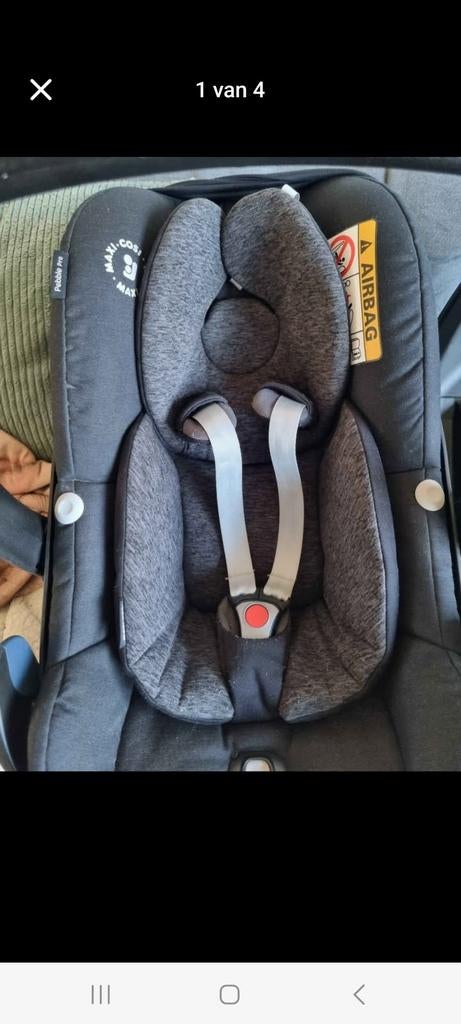 Maxi cosi pebble pro, Enlèvement