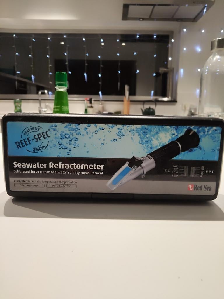 Seawater réfractomètre, Animaux & Accessoires, Poissons | Aquariums & Accessoires, Enlèvement ou Envoi, Comme neuf