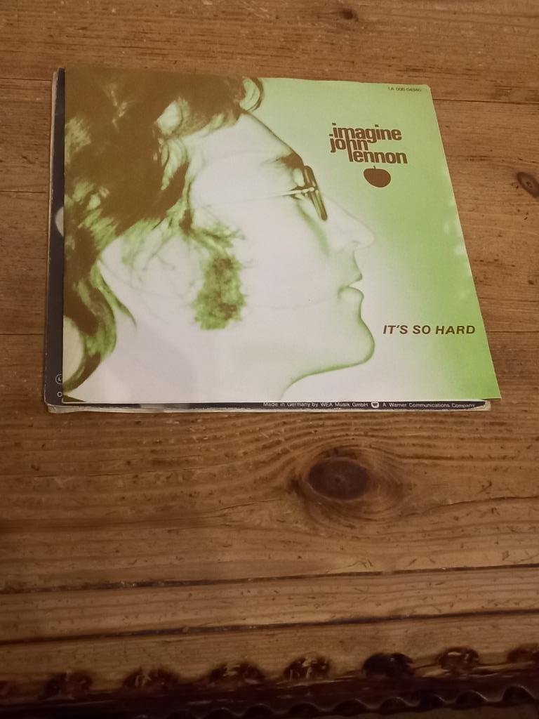 2 Single's van John Lennon, Cd's en Dvd's, Ophalen of Verzenden, Gebruikt, Pop
