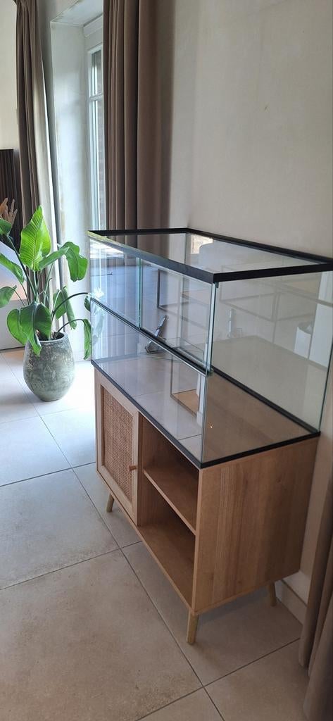Hamsterkooi, terrarium, gerbil,... + mooi kastje, Ophalen, Kooi, Hamster
