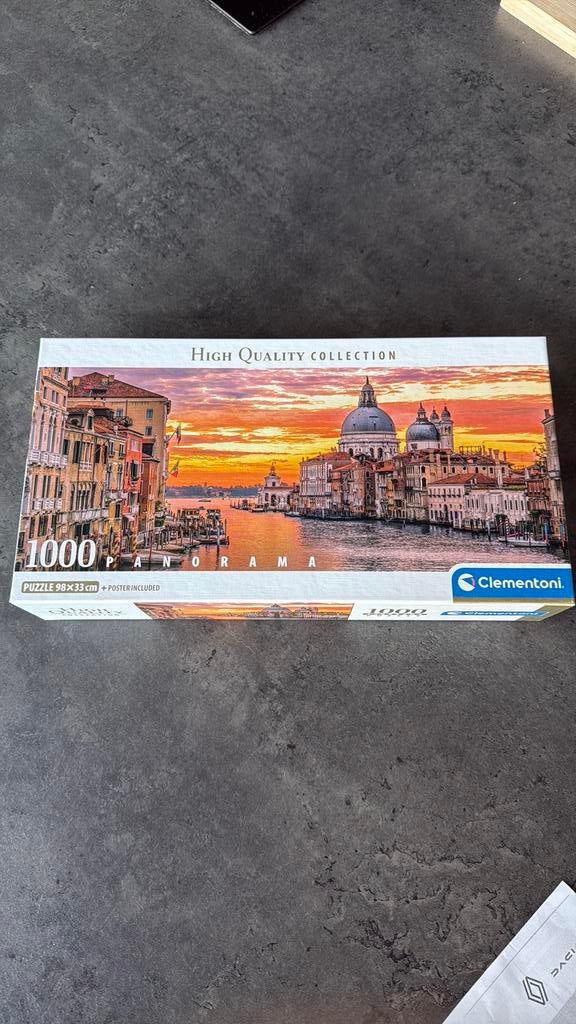 Puzzel panorama 1000 stukken, Hobby en Vrije tijd, Denksport en Puzzels, Ophalen, 500 t/m 1500 stukjes, Zo goed als nieuw, Legpuzzel