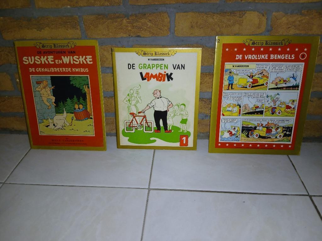 strip klasiek 3 TITELS, Boeken, Willy Vandersteen, Nieuw, Ophalen of Verzenden, Meerdere stripboeken
