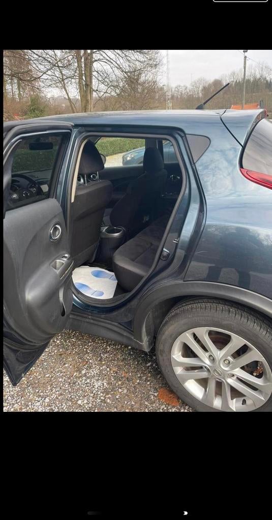 Nissan Juke/donkerblauw 1.6 /12/12/autogarantie 12 maanden, Auto's, Automaat, Euro 5, Blauw, Bedrijf