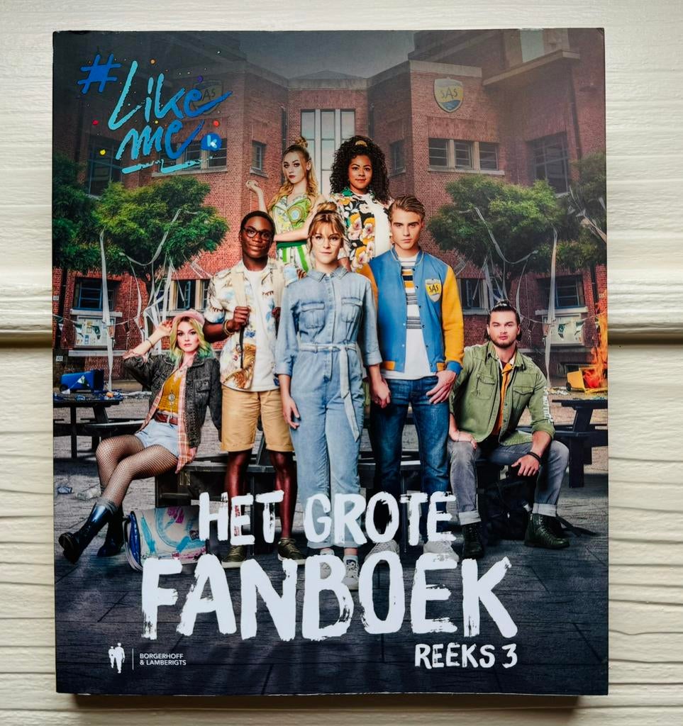 Boek: Het grote fanboek (reeks 3) - #Likeme, Enlèvement ou Envoi