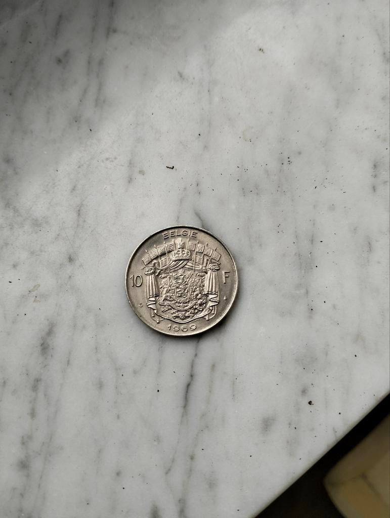 10 Belgische frank, Ophalen of Verzenden