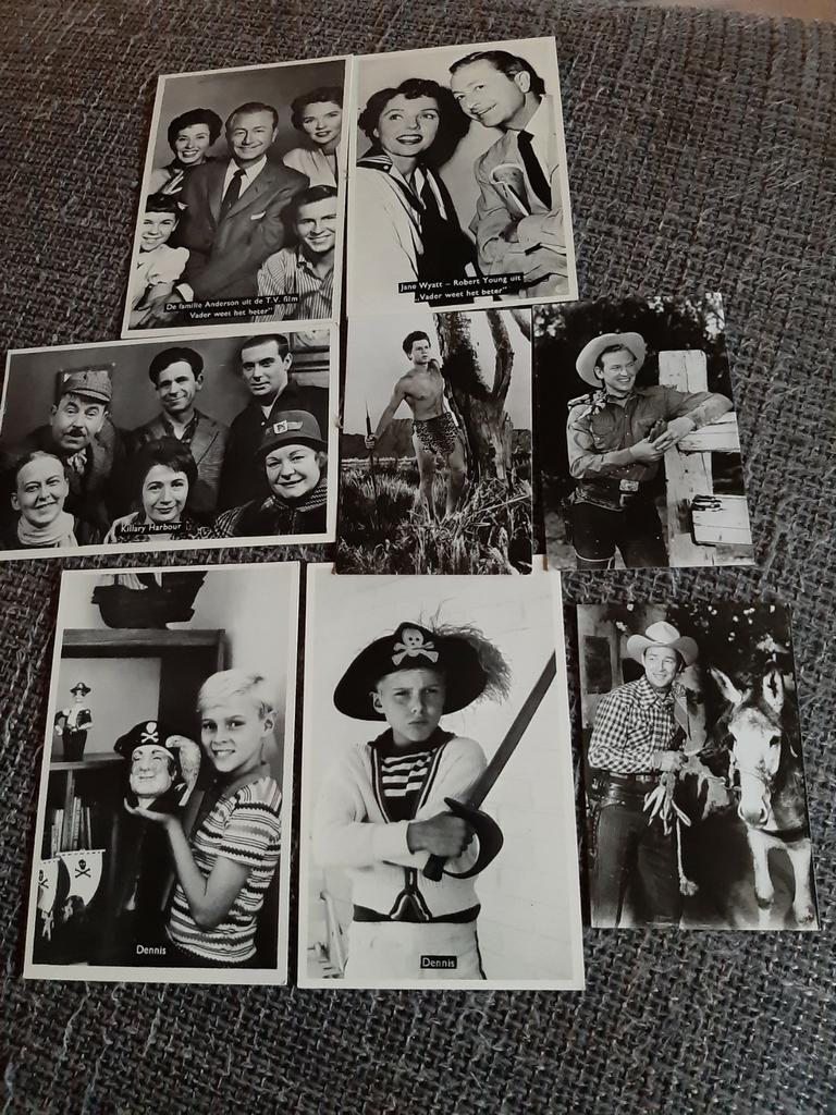 Cartes postales anciennes STARS DE CINÉMA, Enlèvement ou Envoi
