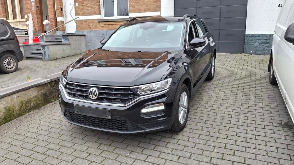 Vw T-ROC 1.0i, Auto's, Voorwielaandrijving, Stof, Euro 6, Zwart
