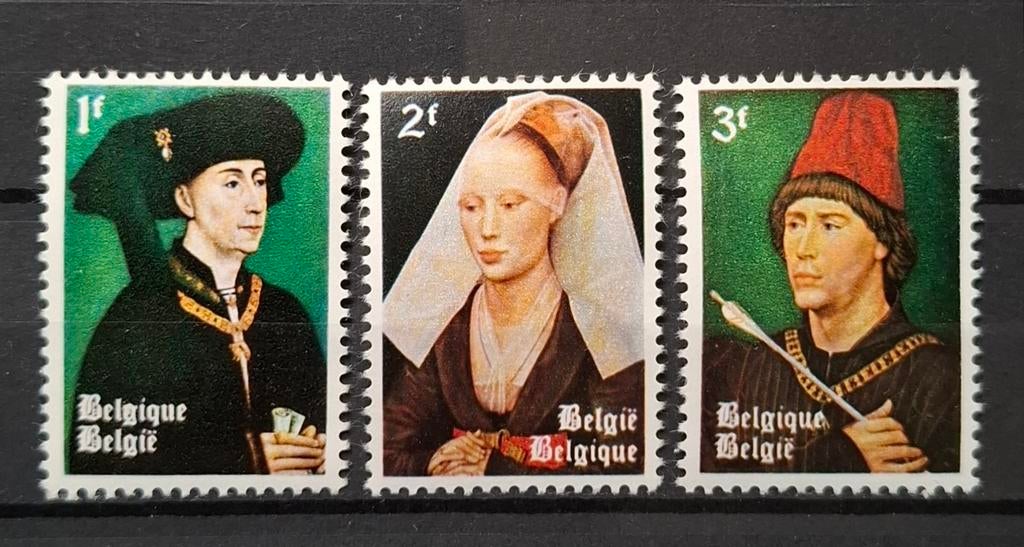 België: OBP 1300/02 ** Culturele uitgifte 1964., Postzegels en Munten, Frankeerzegel, Ophalen of Verzenden, Zonder stempel, Postfris