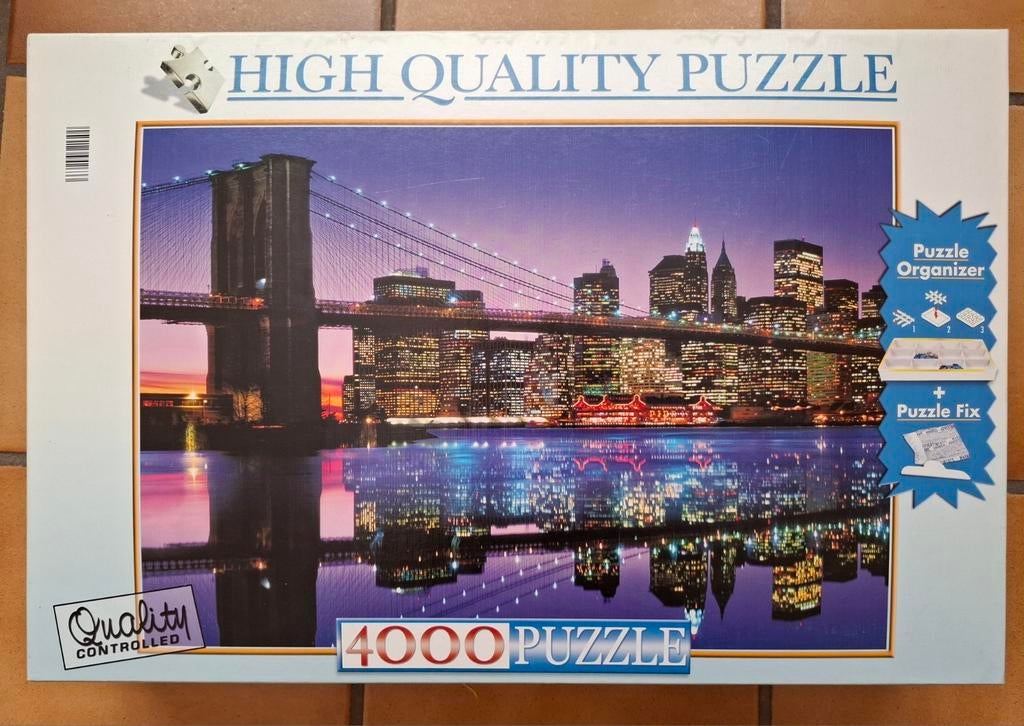 Clementoni puzzel New York - 4000 stuks., Ophalen of Verzenden, Zo goed als nieuw