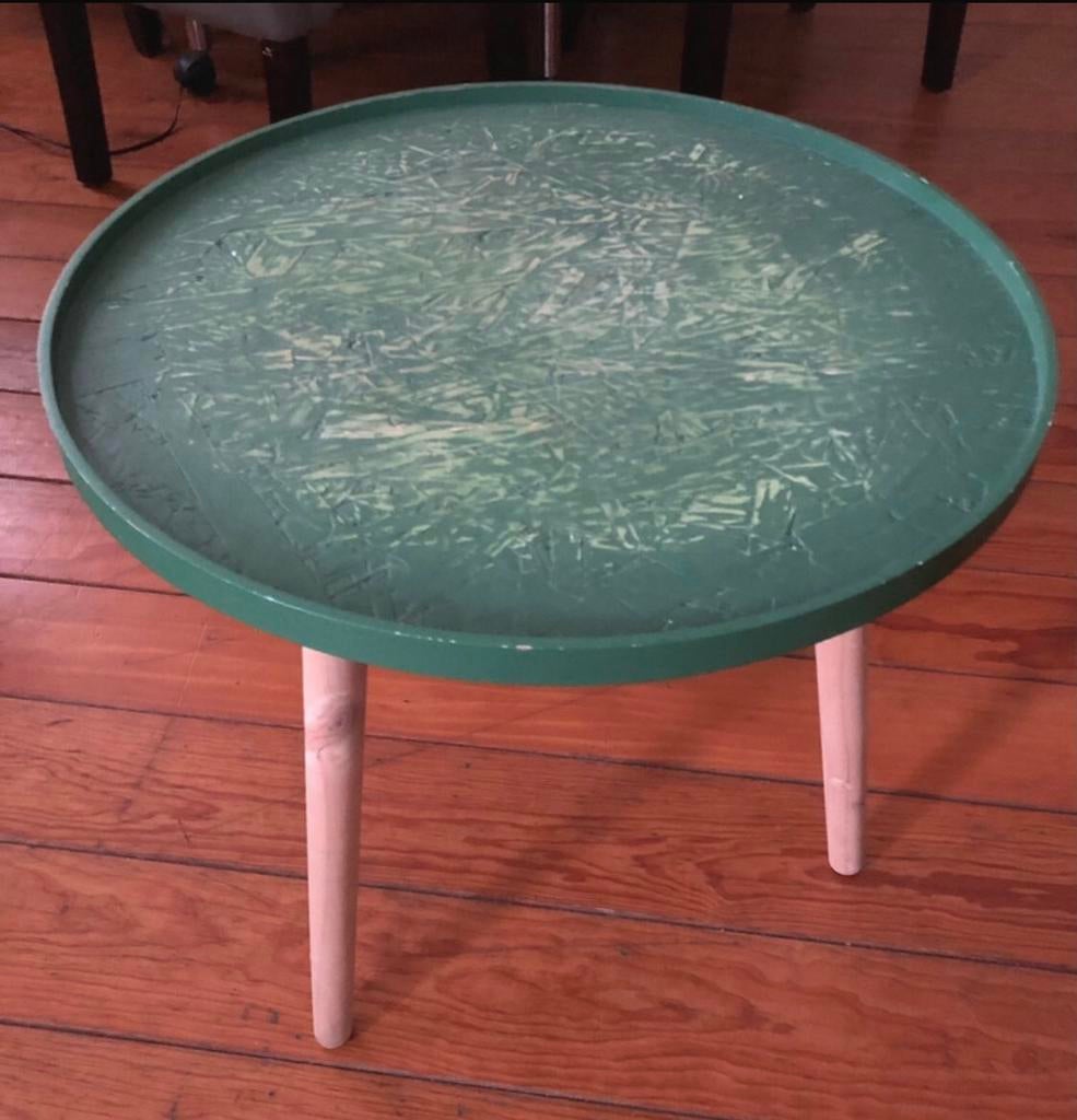 Table ronde en bois, Rond, Moins de 55 cm, Bois, 45 à 60 cm
