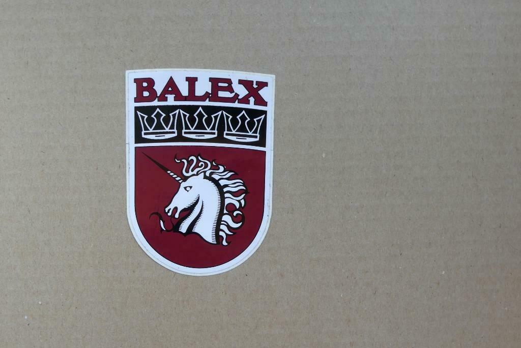 Sticker Balex stofzuigers, Verzamelen, Ophalen of Verzenden, Gebruikt, Merk