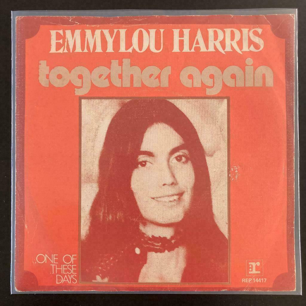 7" Emmylou Harris - Together Again (REPRISE 1975) VG+, Cd's en Dvd's, Verzenden, Pop