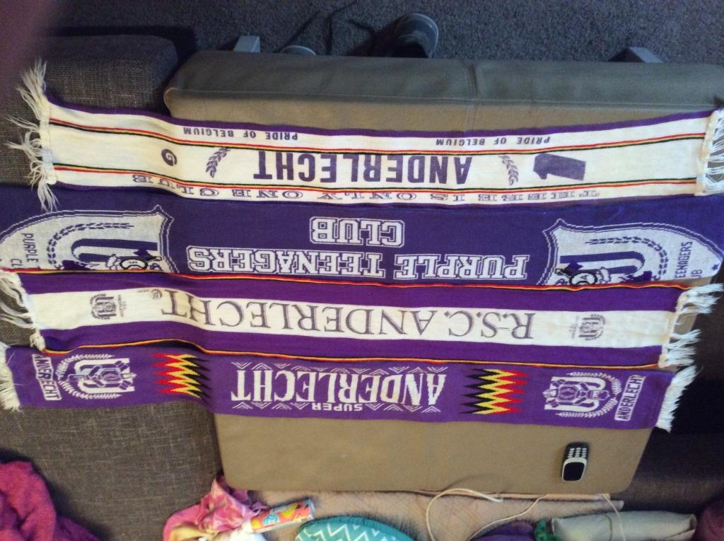 sjaals anderlecht, Ophalen, Gebruikt, Clubaccessoires