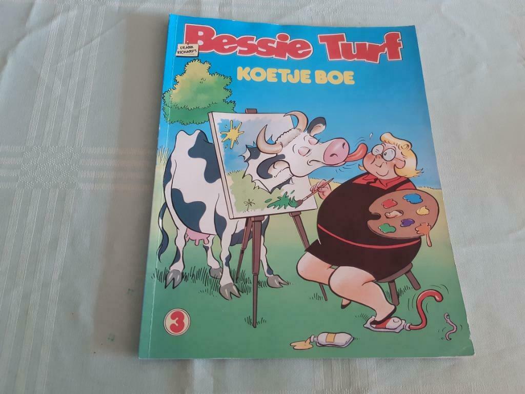 Bessie Turf.3.Koetje boe., Boeken, Stripverhalen, Eén stripboek, Ophalen of Verzenden, Gelezen