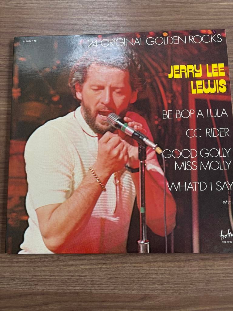 LP Jerry Lee Lewis, Cd's en Dvd's, Ophalen, Zo goed als nieuw