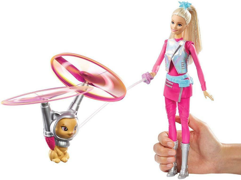 Barbie - Prinses en vliegende kat, Zo goed als nieuw, Barbie