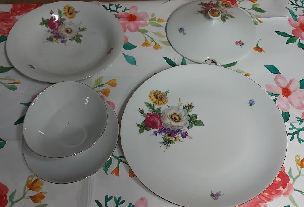 vaisselle Bavaria vintage, Enlèvement