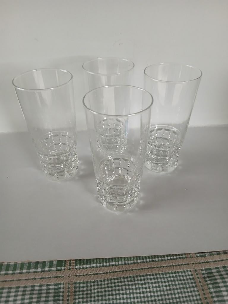 4 verres à long drink, Collections, Enlèvement ou Envoi, Comme neuf