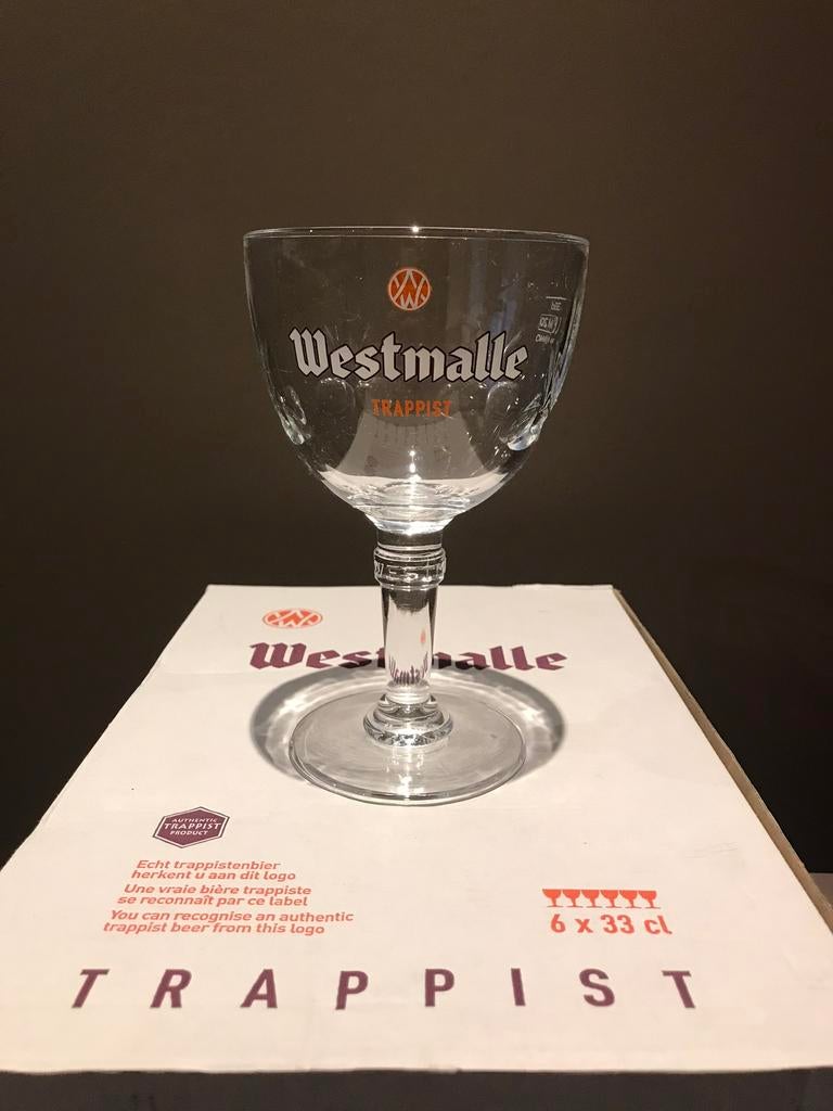 Westmalle glazen  8 euro voor 6 nieuwe glazen, Collections, Marques de bière, Enlèvement ou Envoi, Neuf