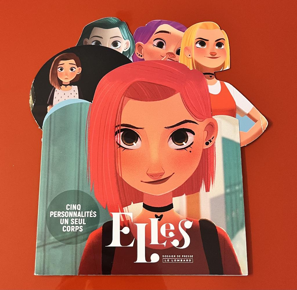 Elles (Kid Toussaint) Lombard - dossier de presse -rare, Livres, Une BD, Enlèvement ou Envoi, Comme neuf, Kid Toussaint
