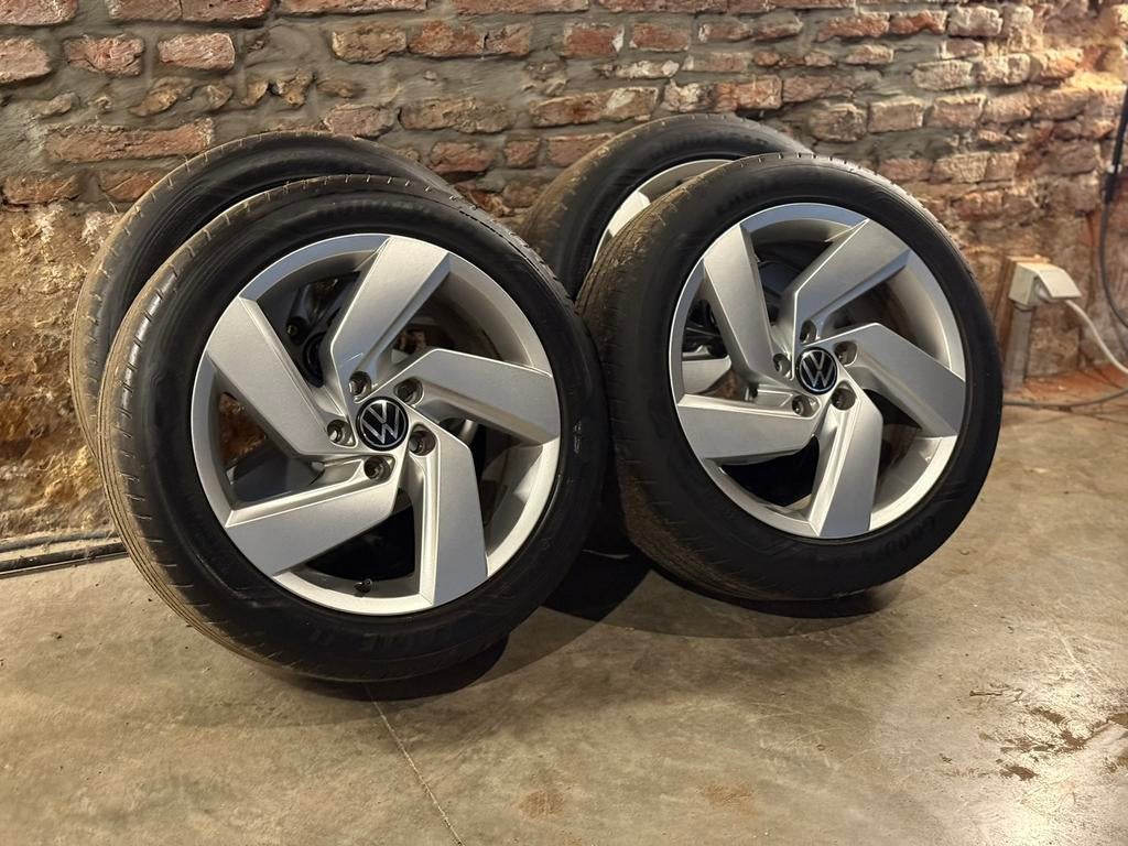 Originele Volkswagen golf GTI/GTE/GTD 5x112 wielen, Auto-onderdelen, Banden en Velgen, Ophalen, Gebruikt, Banden en Velgen, 17 inch