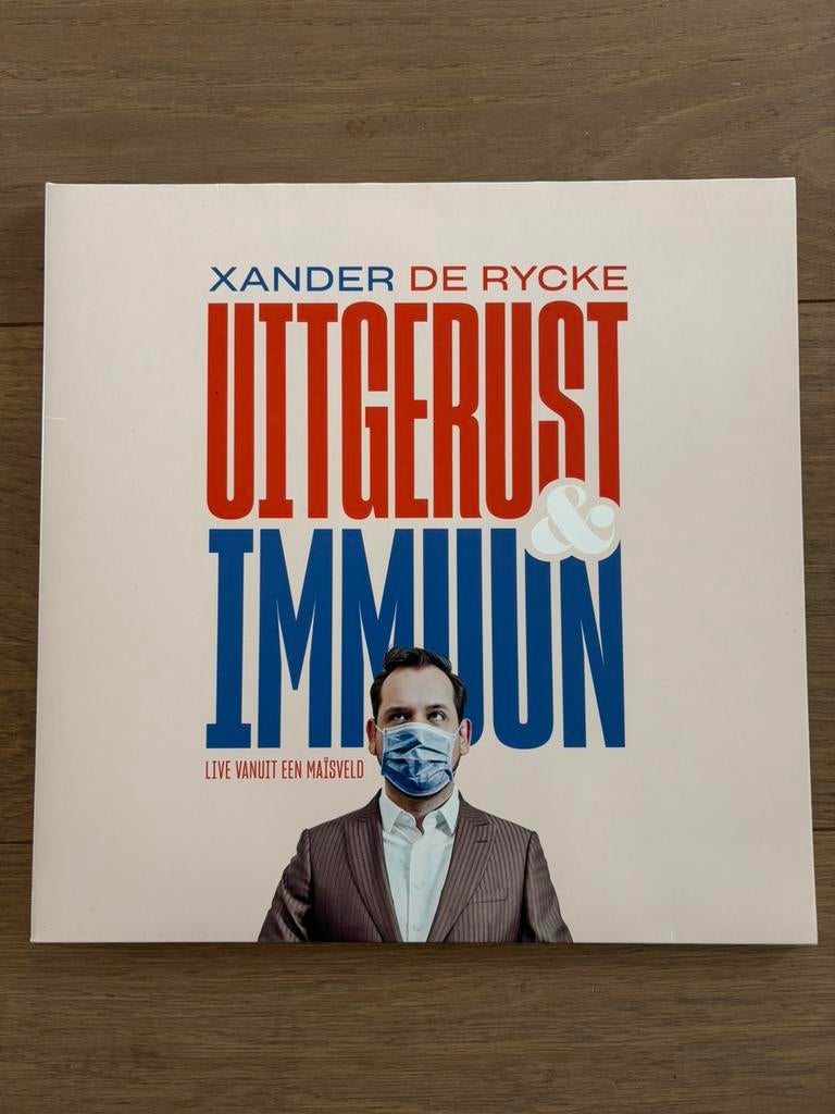 Xander de Rycke - uitgerust en imuun LP, CD & DVD, CD | Humour & Cabaret, Enlèvement ou Envoi, Comme neuf