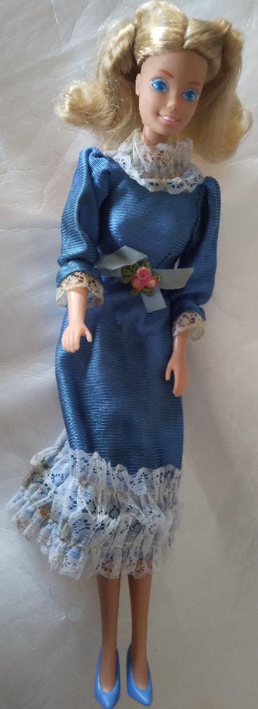 Barbie - Heart Family (Robe bleue/Blauwe jurk), Ophalen, Gebruikt, Barbie