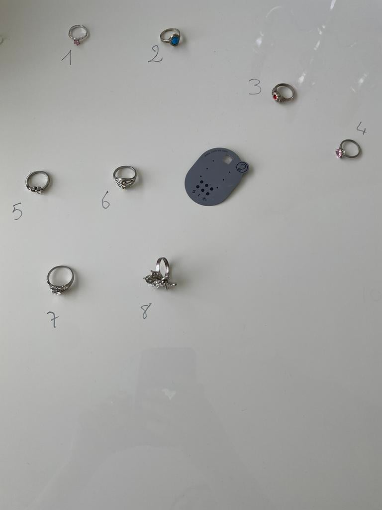 Ringen, Handtassen en Accessoires, Ringen, Ophalen, Zo goed als nieuw