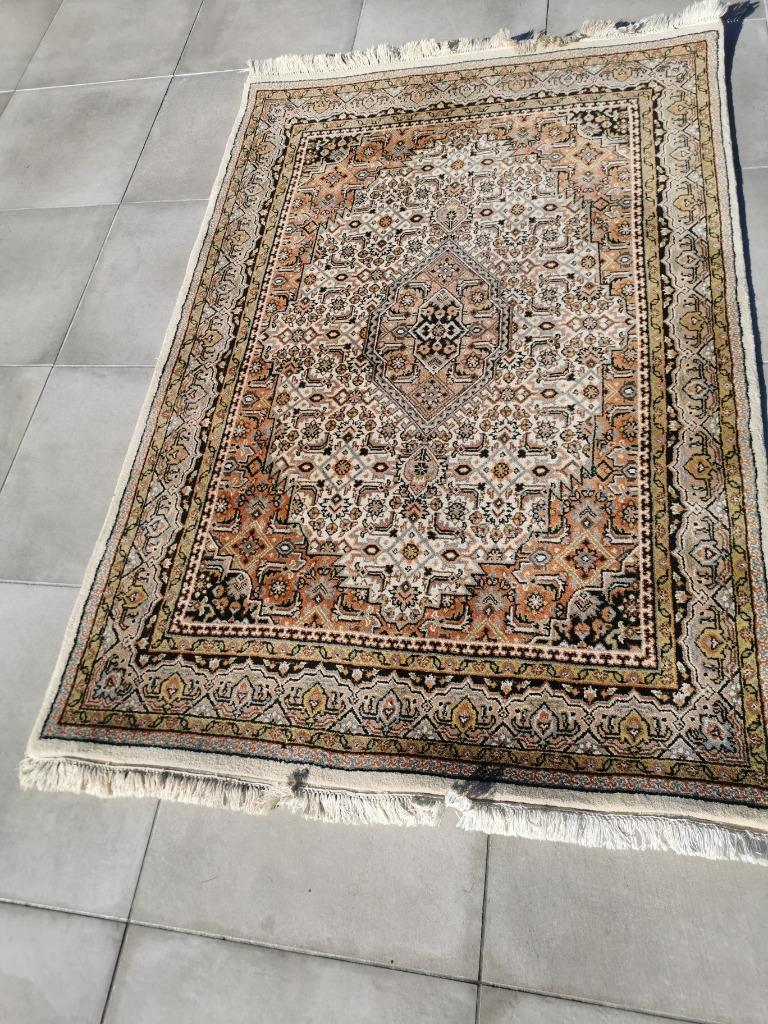 Indisch tapijt, Ophalen, 100 tot 150 cm, Bruin, 200 cm of meer