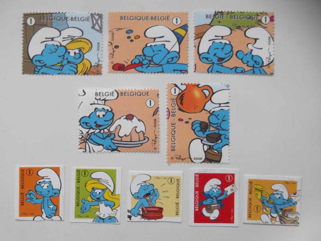 Les Schtroumpfs - De Smurfen, Postzegels en Munten, Ophalen of Verzenden, Postfris, Frankeerzegel