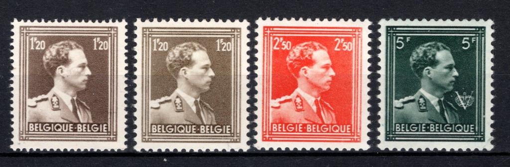 1005/1007 MNH 1951 - Koning Leopold 3  COB 280 €, Ophalen of Verzenden, Postfris, Postfris