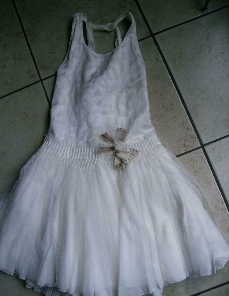 heel mooi communie kleedje met accessoires merk nelly b mt12, Enlèvement ou Envoi, Utilisé, Fille, Robe ou Jupe