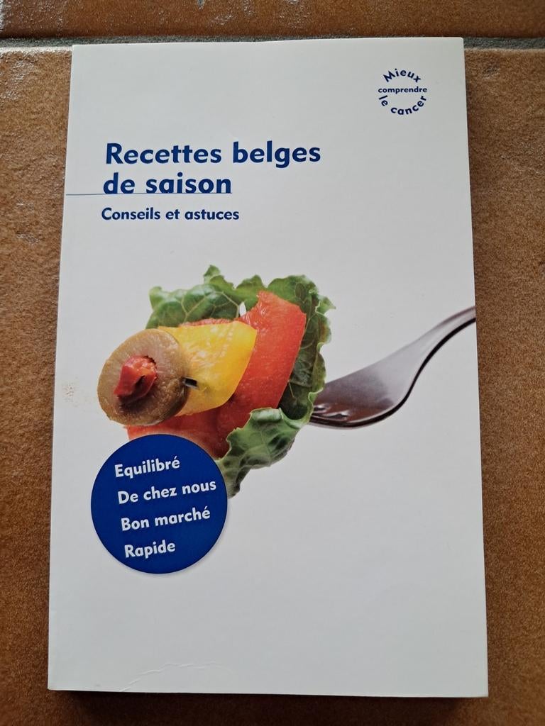 Belgische seizoensrecepten, Nieuw, Ophalen of Verzenden, Collectif, Gezond koken