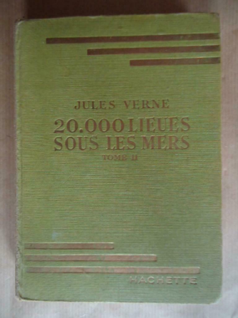JULES VERNE 20.000 LIEUES SOUS LES MERS TOME II - HACHETTE 1, Livres, Enlèvement ou Envoi, Utilisé