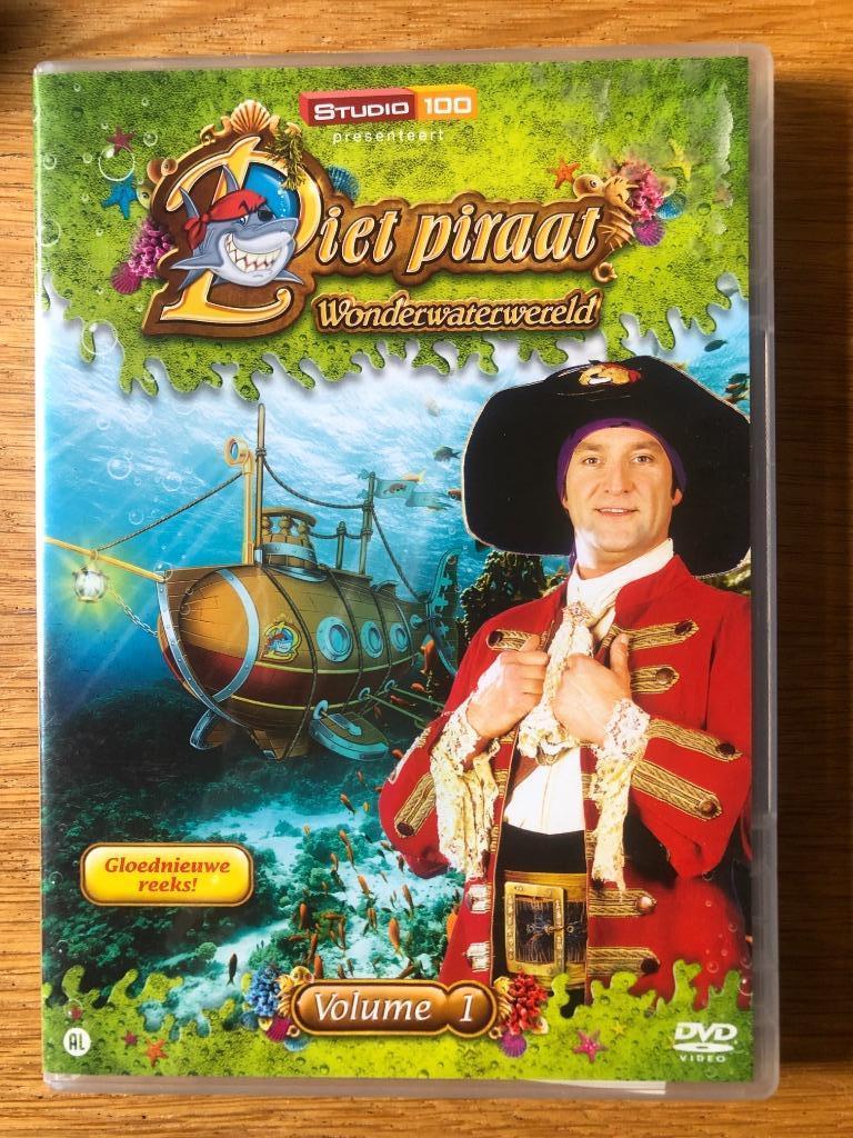 DVD kinderen: Studio 100: Piet Piraat: Wonderwereld, Alle leeftijden, Ophalen of Verzenden, Zo goed als nieuw, Avontuur