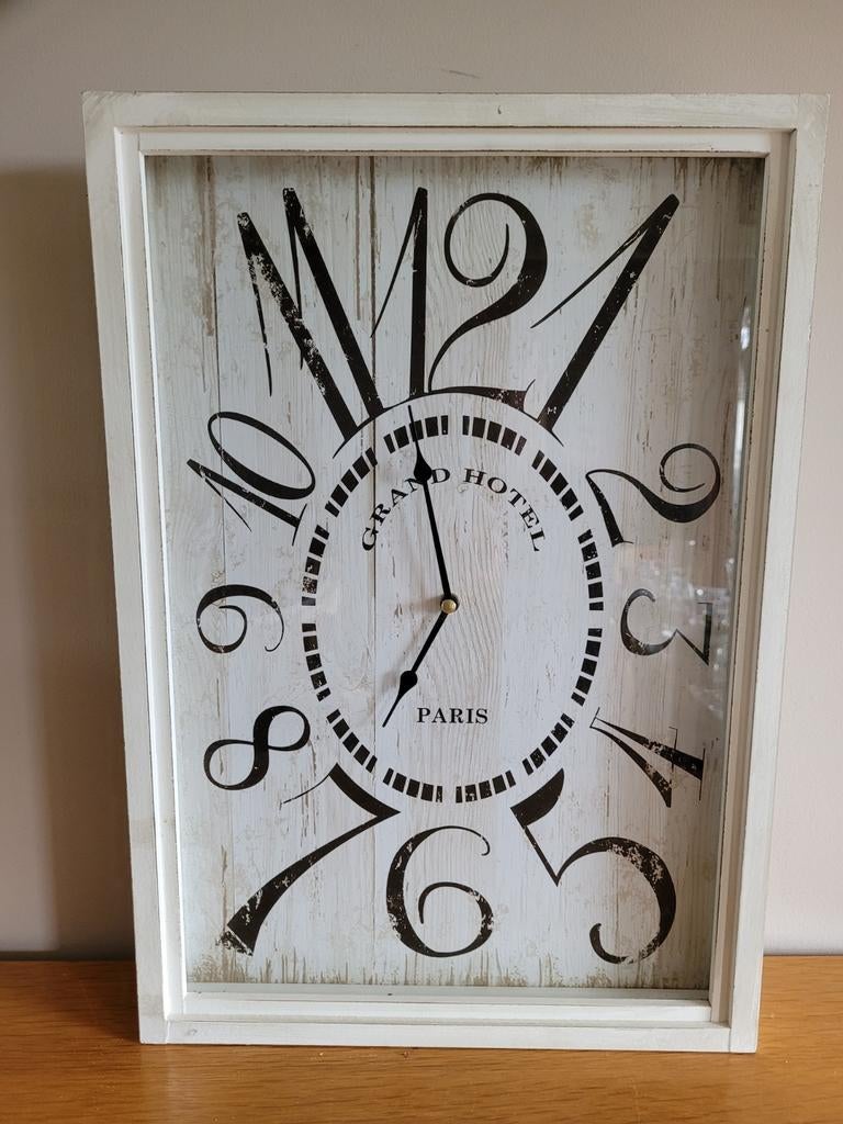 Horloge 35x50x5,5cm, Enlèvement, Comme neuf
