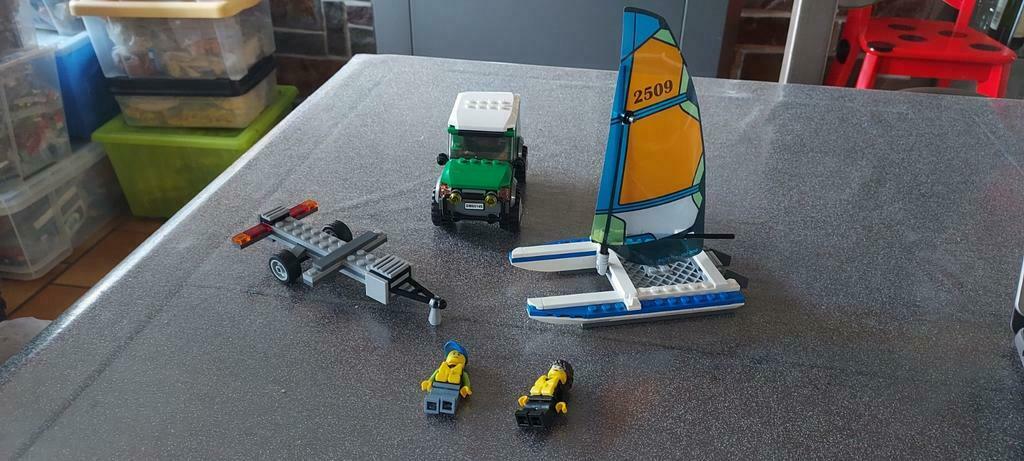 lego 60149   4X4 catamaran, Kinderen en Baby's, Speelgoed | Duplo en Lego, Gebruikt, Lego, Complete set, Ophalen of Verzenden
