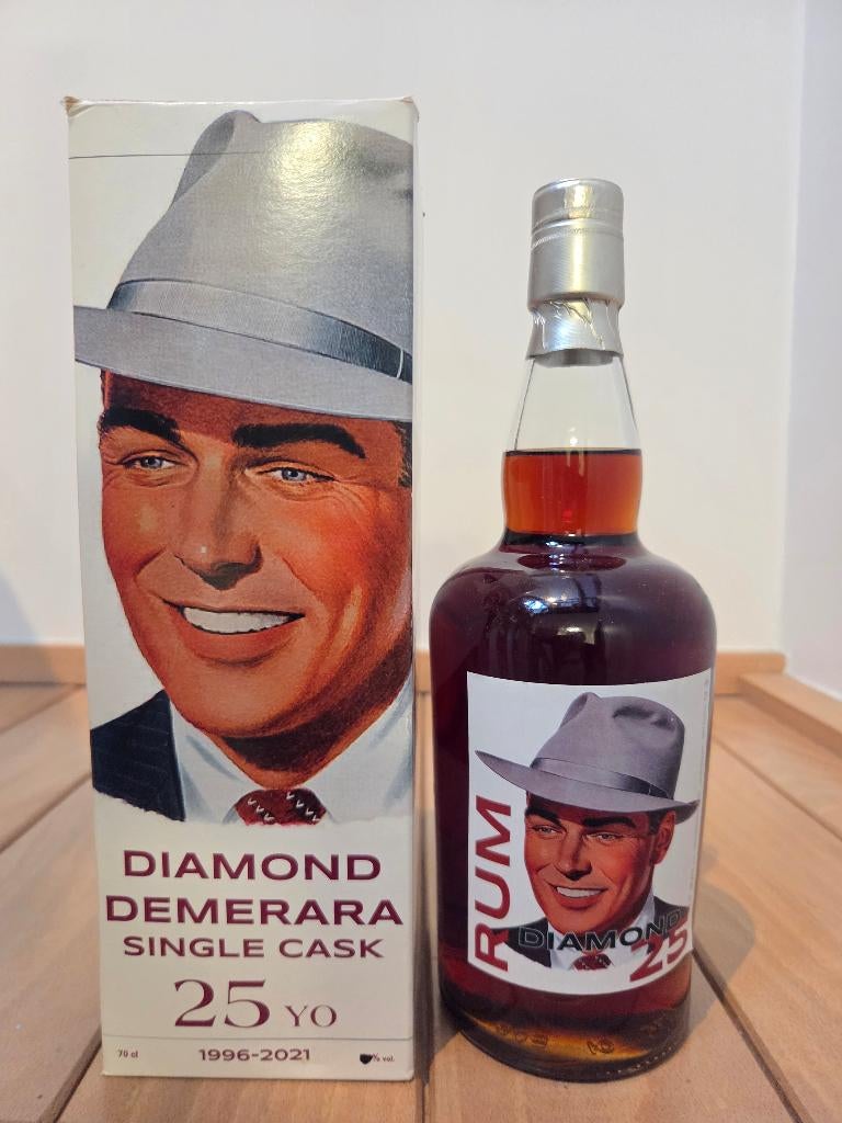 Diamond Demerara enkelvat 25j 1996-2021 Corman Collins, Verzamelen, Ophalen of Verzenden