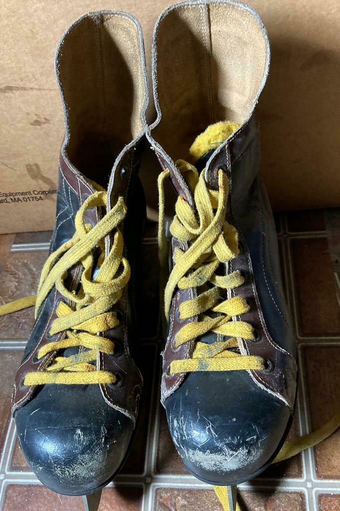 Vintage schaatsschoen, Sport en Fitness, Schaatsen, Ophalen, Gebruikt, IJshockeyschaatsen, Overige merken